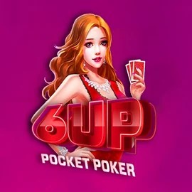 Logo of 6 Up Pocket Poker from FlipLuck at Revery Casino