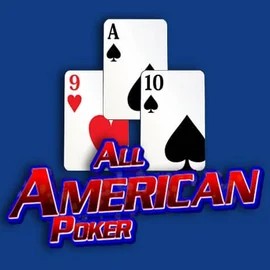 All American Poker logo by RTG (Reel Time Gaming) at Revery Casino