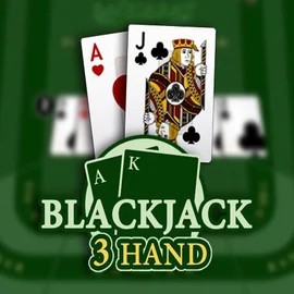 Blackjack 3H (Habanero) slot logo by Habanero at Revery Casino