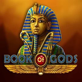 Logo of Book of Gods from BF Games at Revery Casino