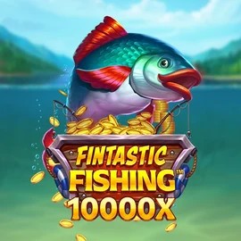 Fintastic Fishing slot logo by Foxium at Revery CasinoFintastic Fishing