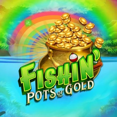 Fishin Pots Of Gold online game logo by Gameburger Studios on revery.com.nl