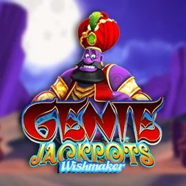 Genie Jackpots Wishmaker logo by Blueprint Gaming at Revery CasinoGenie Jackpots Wishmaker