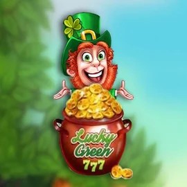 Lucky Green slot logo by betiXon at Revery CasinoLucky Green