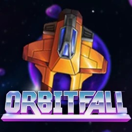 Logo of Orbitfall from ELK Studios at Revery Casino