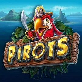 Pirots slot logo by ELK Studios at Revery CasinoPirots