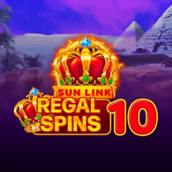 Enjoy Regal Spins 10 by PatePlay – logo hosted on revery.com.nl